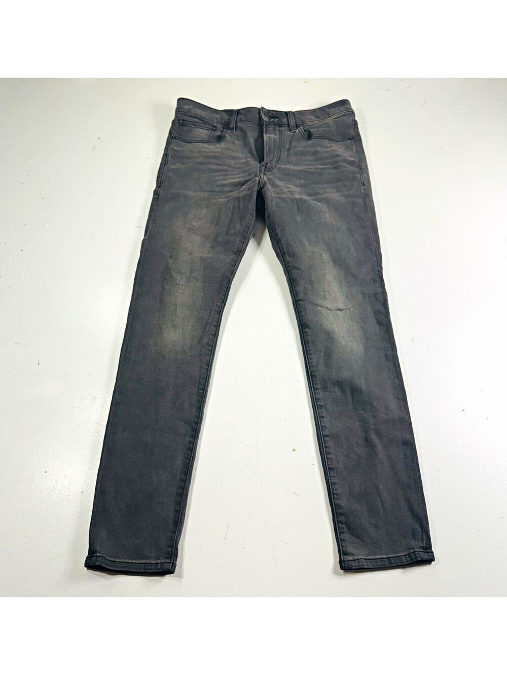 Express Hyper Stretch Skinny Fit Stretch Gray Denim Jeans Menās Size 30x30